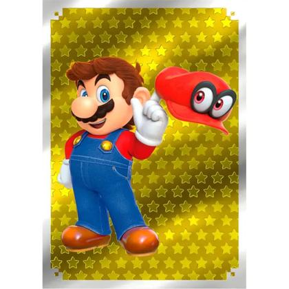 Imagem de Kit 100 Figurinhas Do Álbum Super Mario 2025 (20 Envelopes)