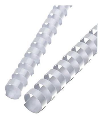 Imagem de Kit 100 Garras Plásticas Para Encadernação 95 Folhas