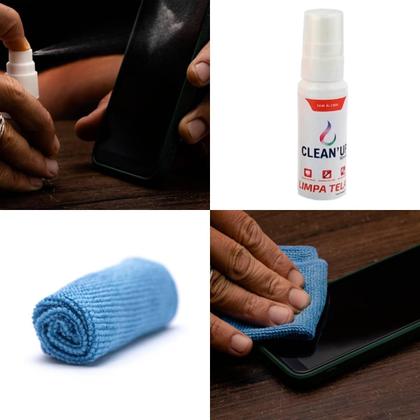 Imagem de Kit 100 Limpa Tela Notebook Tablet Monitor Celular Pelicula