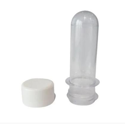 Imagem de Kit 100 Mini Tubete 8cm Acrílico P/ Personalizar Festa