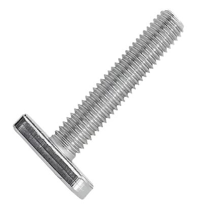 Imagem de Kit 100 Parafusos T Cabeça De Martelo M8x30mm Energia Solar