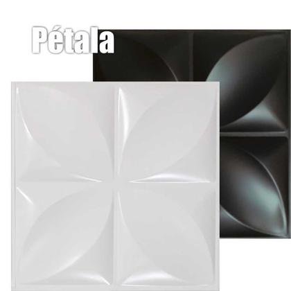 Imagem de kit 100 Placas PVC 3d Revestimento De Parede Decorativa 25 cm