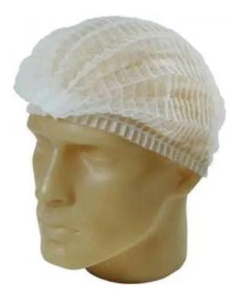 Imagem de Kit 100 Protetor De Pé Propé Sapatilha Descartável + 100 Touca Descartável em TNT sanfonada. - Nobre