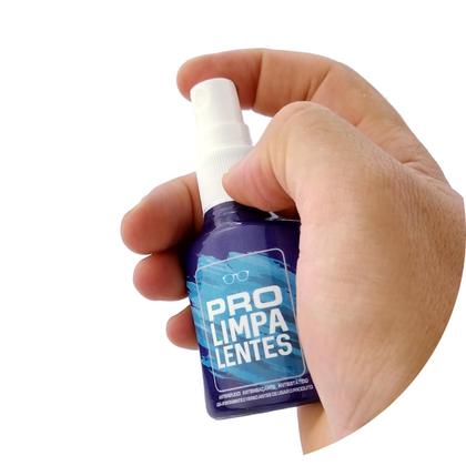 Imagem de Kit 100 Spray Solução De Limpeza Para Lente Óculos Tela Celular Notebook Tv Tablet Camera