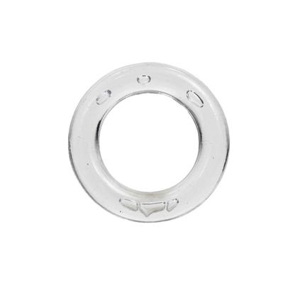 Imagem de Kit 100 Unidades de Argolas Pequenas 2,3cm Incolor Para Artesanato