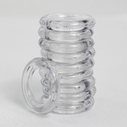 Imagem de Kit 100 Unidades de Argolas Pequenas 2,3cm Incolor Para Artesanato