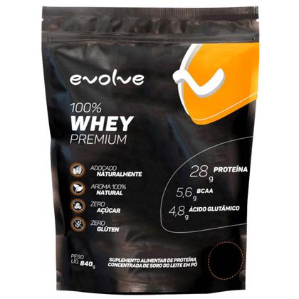 Imagem de Kit 100% Whey Premium 840g + 1 Creatina Monohidratada 300g Evolve