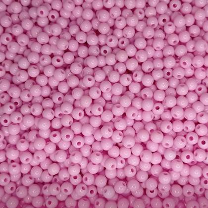 Imagem de Kit 1000 Perolas Leitosa Inteira 6mm Com Furo 5 Cores