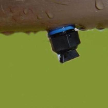 Imagem de Kit 100und Gotejador Rosca 1/4" Regulável Zoom Vazão 1 à 12 l/h Ideal para Hortas, Vasos e Jardins