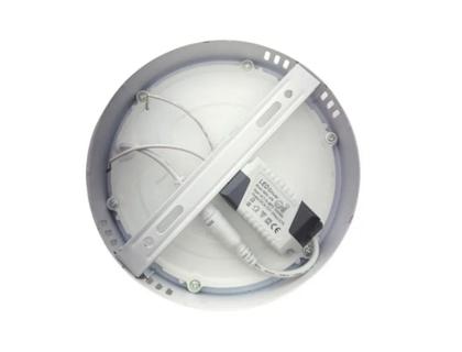 Imagem de kit 10un Painel Plafon Led Sobrepor Redondo 25w quente 3000k