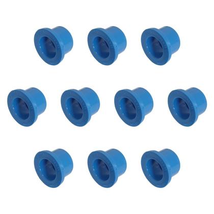 Imagem de KIT 10x Bucha de Redução 50 x 25 mm PPR Azul para Rede de Ar Comprimido