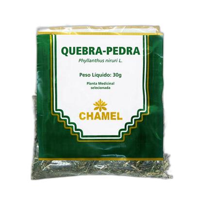 Imagem de Kit 10x Chá Pacote Quebra Pedra 30g - CHAMEL