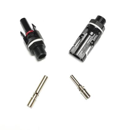 Imagem de Kit 10X Conector Mc4 50A M12 Rosca Energia Solar Stringbox