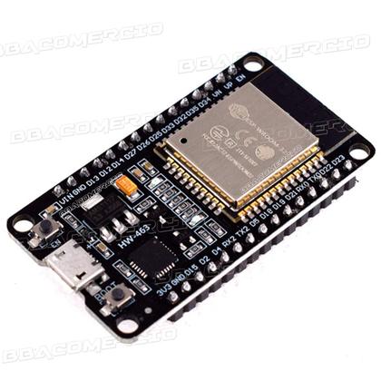 Imagem de Kit 10x Placas Esp32 Pino Soldado Wifi Bluetooth Esp32-wroom