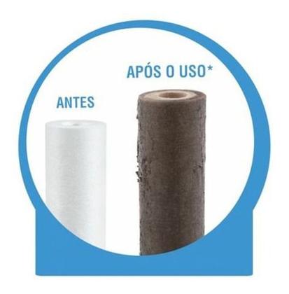 Imagem de Kit 10x Refil Polipropileno Para Filtros - 5 Micras