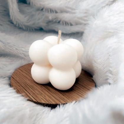 Imagem de Kit 10x Vela Lembrancinhas Aromática Premium Mini Bubble Kits 35g Sem Parafina