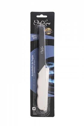 Imagem de Kit 12 acendedor de fogao cabo branco e preto plus 22