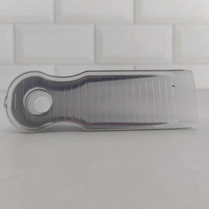 Imagem de Kit 12 Aparadores Travas de Portas 11x3,5x2cm Calço Chão Cin