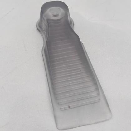 Imagem de Kit 12 Aparadores Travas de Portas 11x3,5x2cm Calço Chão Cin