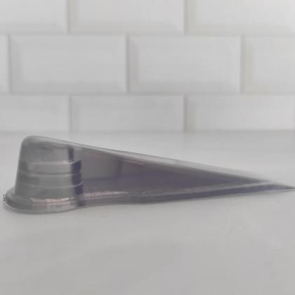 Imagem de Kit 12 Aparadores Travas de Portas 11x3,5x2cm Calço Chão Cin