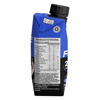 Imagem de Kit 12 Bebida Láctea Zero Lactose Piracanjuba ProForce Cookies and Cream 250ml UHT