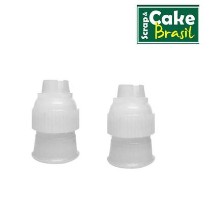 Imagem de Kit 12 Bicos De Confeitar Cake + Adaptadores + Sacos Nfe