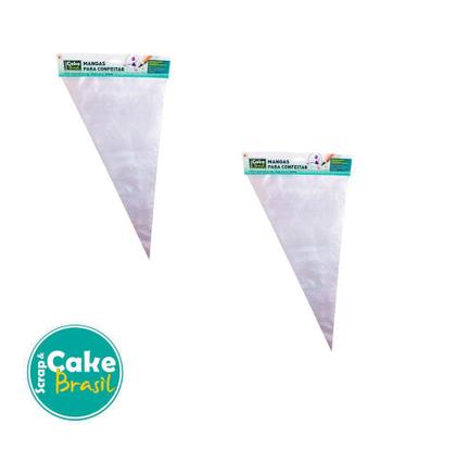 Imagem de Kit 12 Bicos De Confeitar Cake + Adaptadores + Sacos Nfe