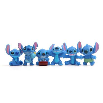 Imagem de Kit 12 Bonecos Action Figure Coleção Filme Lilo Stitch 3m