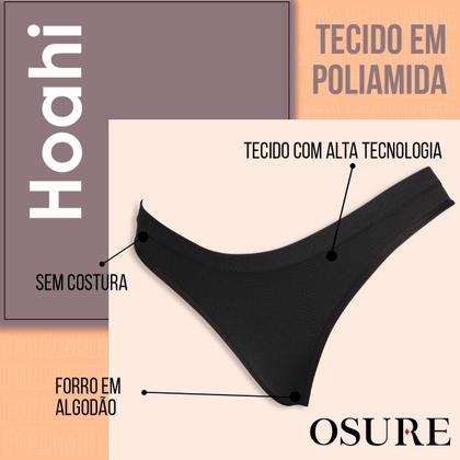 Imagem de Kit 12 Calcinhas Fio Dental Poliamida Calcinha Sem Costura Forro de Algodão Confortável