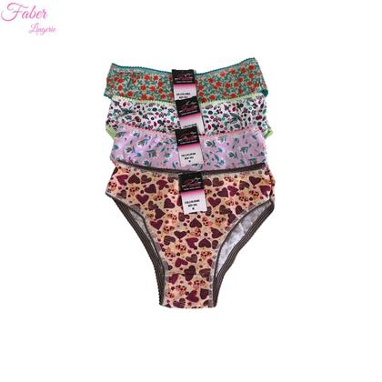 Imagem de Kit 12 Calcinhas Infantil Menina 100% Algodão Calcinha bebê Calcinha infantil 1 a 8 anos