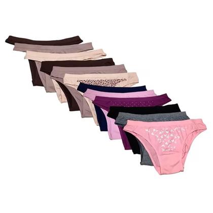 Imagem de Kit 12 Calcinhas Sortidas Trifil Tecnologia Sem Costura