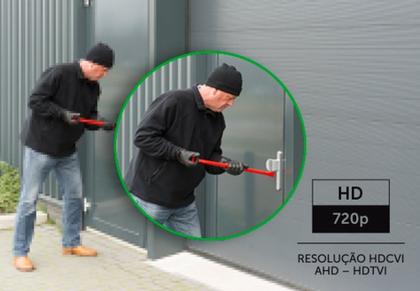 Imagem de Kit 12 Cameras Segurança Intelbras 1120b Full Color, Dvr 1016c 16ch Com Hd 2 Tera