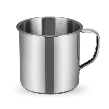 Kit 12 Canecas em Aço Inox 100ml Metal Resistente - Fx Imagem de Kit 12 Canecas em Aço Inox 100ml Metal Resistente