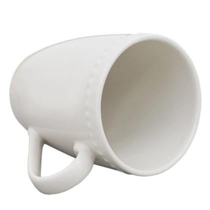 Imagem de Kit 12 Canecas Perla Para Sublimação de Cerâmica Branca 300ml - Metalnox