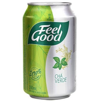 Imagem de Kit 12 Chá Verde c/ Limão FEEL GOOD Zero Caloria 330ml