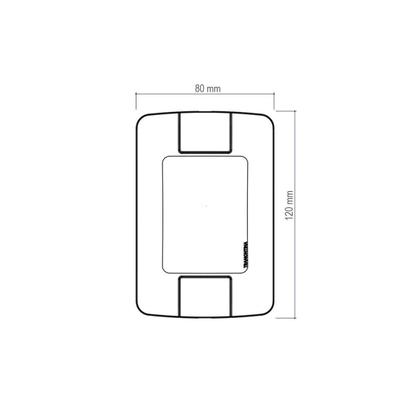 Imagem de Kit 12 Conj 4x2 Interruptor Simples Tramontina 6A 250V