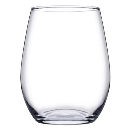 Imagem de Kit 12 Copos De Vidro Transparente Redondo Amber 440ml