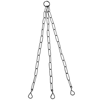 Imagem de Kit 12 Correntes Tripla 64cm Para Vasos Suspensos De Plantas E Flores