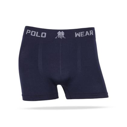 Imagem de Kit 12 Cueca Boxer sem Costura Polo Wear  Masculino Confortavél