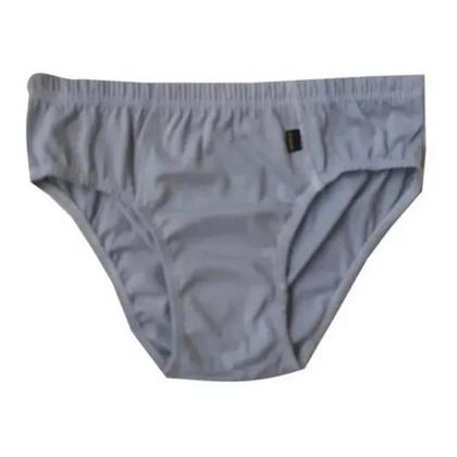 Imagem de Kit 12 Cueca Normal Slip Elástico Embutido 100% Algodão