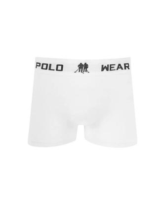 Imagem de Kit 12 Cuecas Boxer Polo Wear Kids Infantil Microfibra Sem Costura 