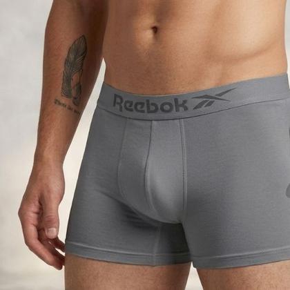 Imagem de Kit 12 Cuecas Boxer Reebok Masculinas Microfibra Adulto Box Sem Costura