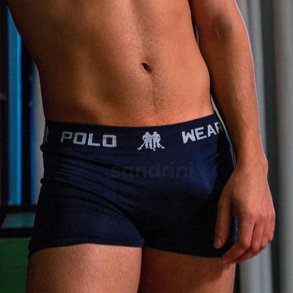 Imagem de Kit 12 Cuecas Polo Wear Microfibra Sem Costura adulto Original