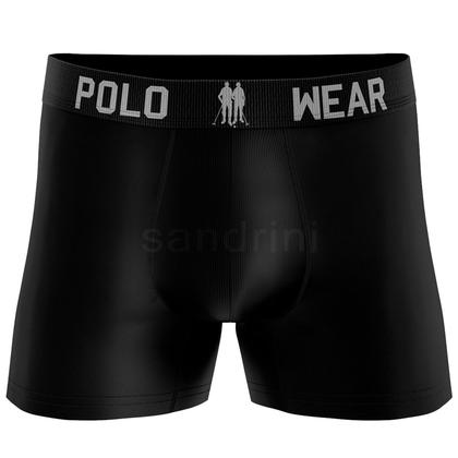 Imagem de Kit 12 Cuecas Polo Wear Microfibra Sem Costura adulto Original