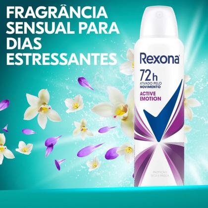 Imagem de Kit 12 Desodorante Rexona Motionsense Active Emotion 150ml