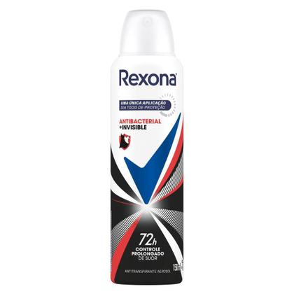 Imagem de Kit 12 Desodorante Rexona Motionsense Antibacterial e Invisible 150ml