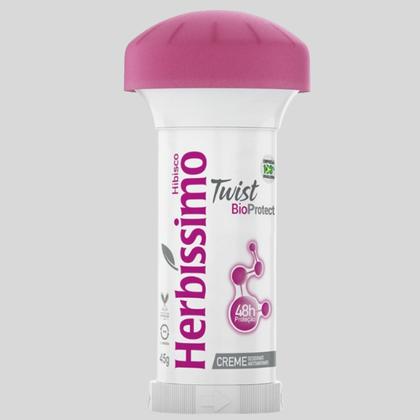Imagem de Kit 12 Desodorante Twist Hibisco Herbíssimo 45G - Dana