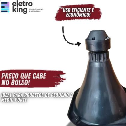 Imagem de Kit 12 Drivers Bomber DBP01 100W RMS 8 Ohms Para Som Automotivo Potente Completo Pro Line Premium