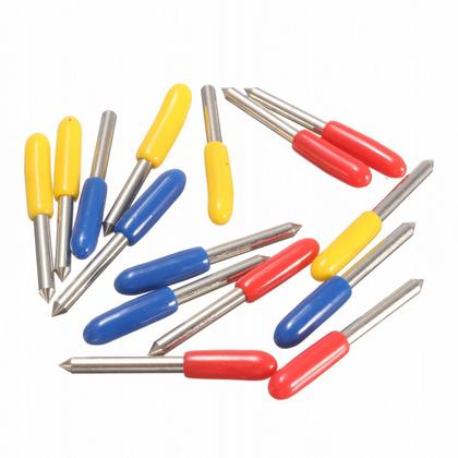 Imagem de Kit 12 Facas Lamina P/ Plotter P/roland,gcc,ultra,sable,etc.