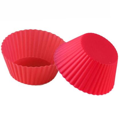 Imagem de Kit 12 Formas De Cupcake Muffin FS11KIT + Colher Medidora Ajustável UD220706